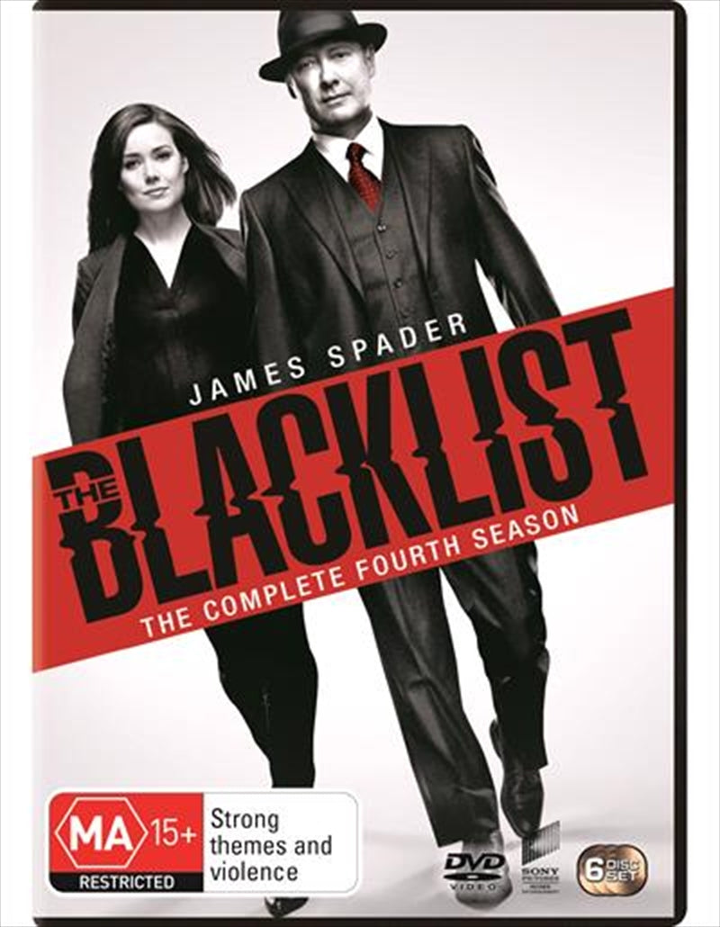 Blacklist - Season 4 DVD - Mysterious Drama, Identity Crisis, Action-Packed