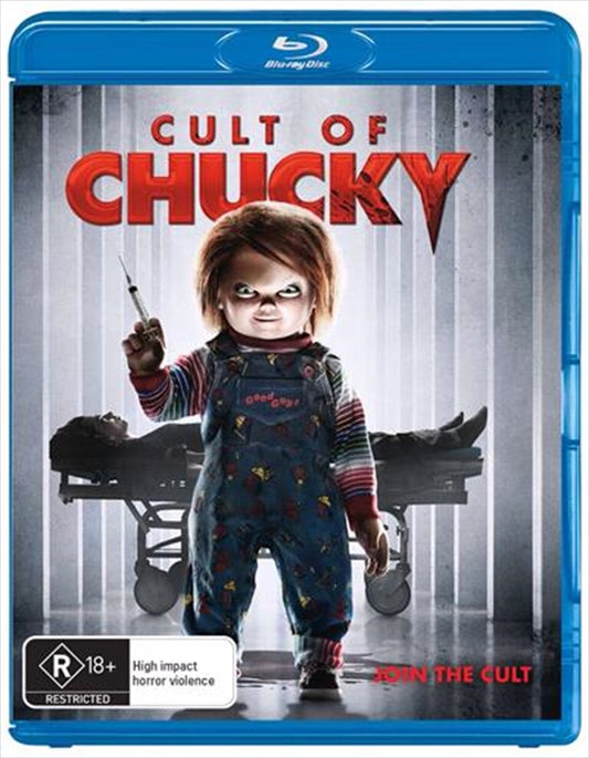 Cult Of Chucky Blu-ray - Gripping Horror with Nica Pierce in Asylum Setting