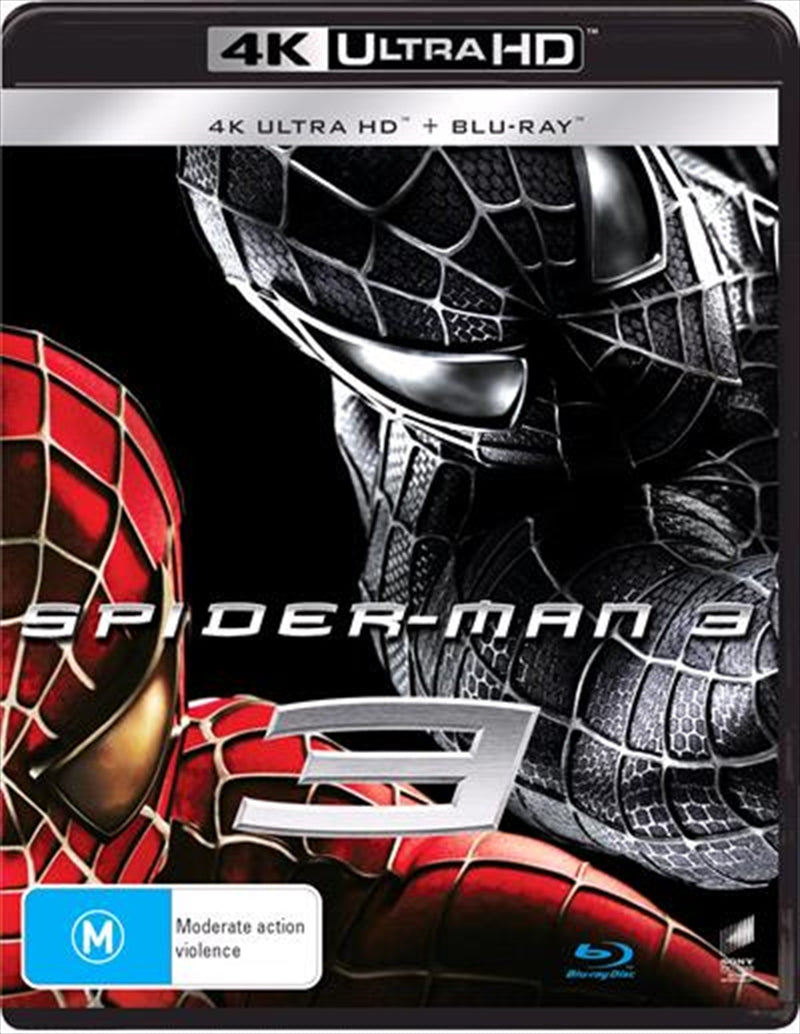 Spider-Man 3 UHD - 4K UHD, Stunning Visuals, Great Character Drama, Action