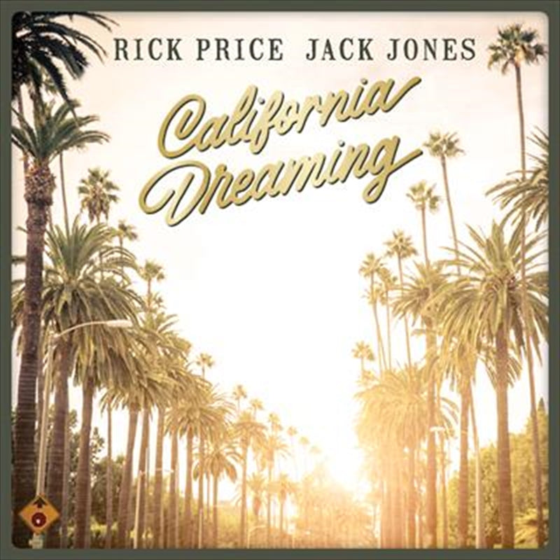Rick Price - California Dreaming CD Album - Rock/Pop Music
