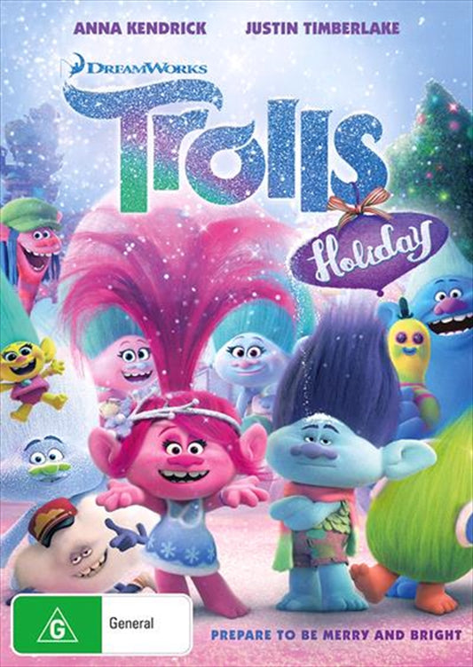 Trolls Holiday DVD - Poppy Brings Holidays to the Bergens
