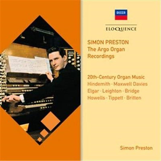Simon Preston 20th Century Organ Music CD Album