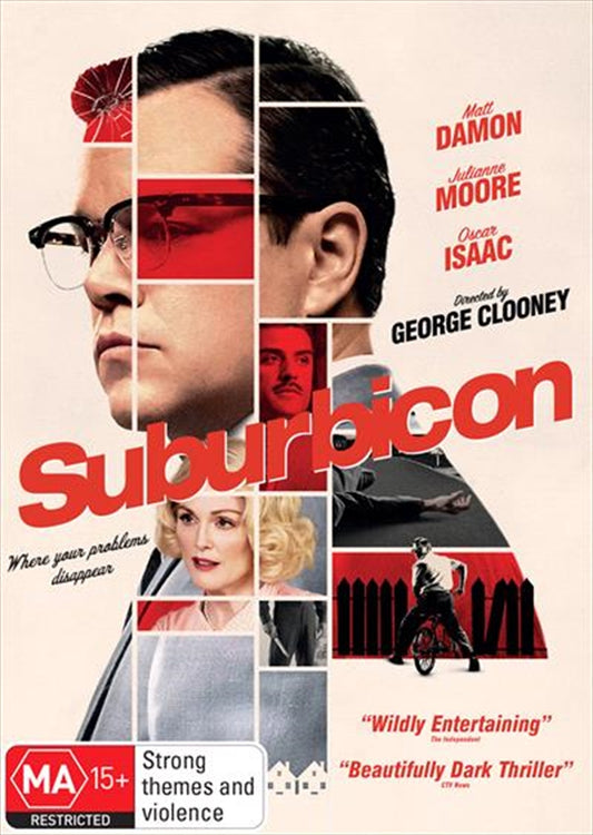 Suburbicon DVD - A Tale of Betrayal and Deceit in 1959 Suburbia