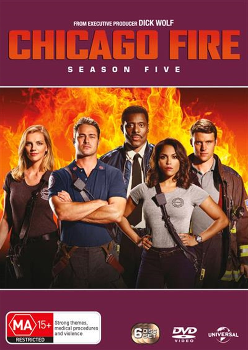 Chicago Fire - Season 5 DVD - Family Drama of Chicago Firefighters