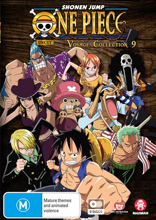 One Piece Voyage Collection 9 DVD - Eps 397-445 - Luffy's Pirate Adventure