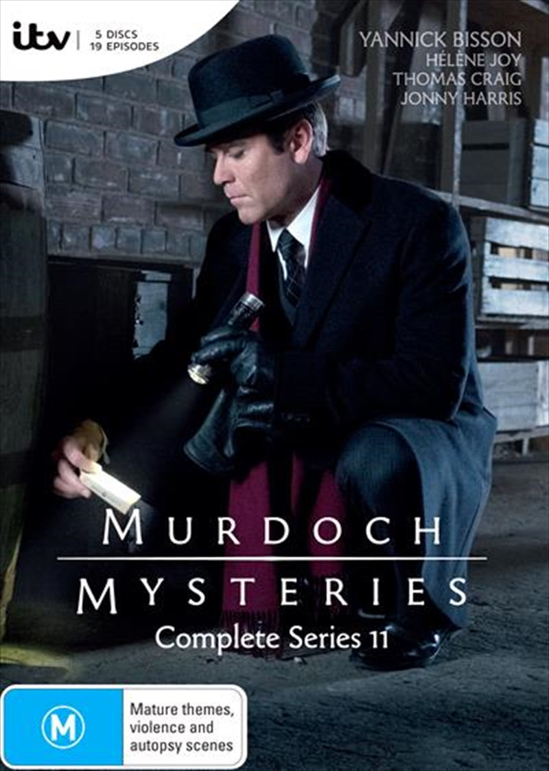 Murdoch Mysteries - Series 11 DVD, Forensic Investigation, Unique Cases