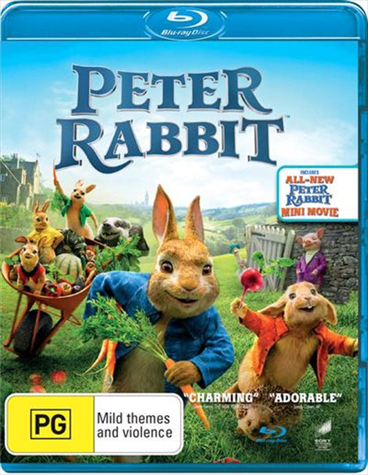 Peter Rabbit Blu-ray - Family Adventure, Classic Tale, 1 Disc