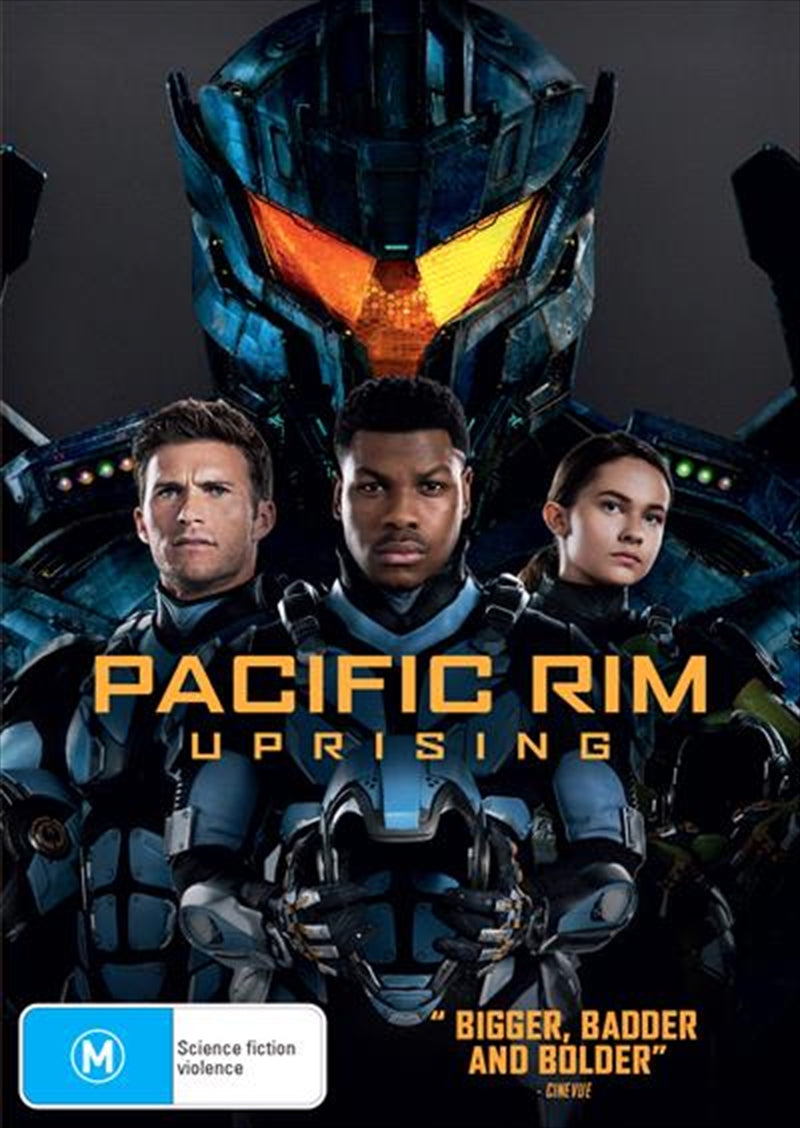 Pacific Rim - Uprising DVD - New Generation Jaeger Pilots vs Kaiju Threat