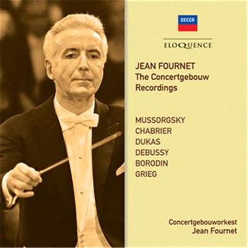 Jean Fournet: Concertgebouw Re - Fournet, Jean: Concertgebouw Orches Cd Album
