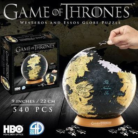 Game of Thrones 9" Globe Puzzle