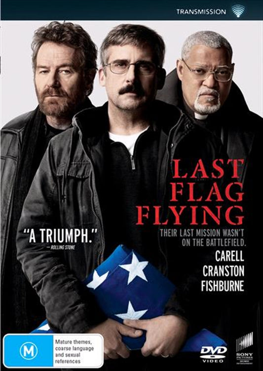Last Flag Flying DVD - Navy Corpsman Reunion, Vietnam Veterans, Iraq War