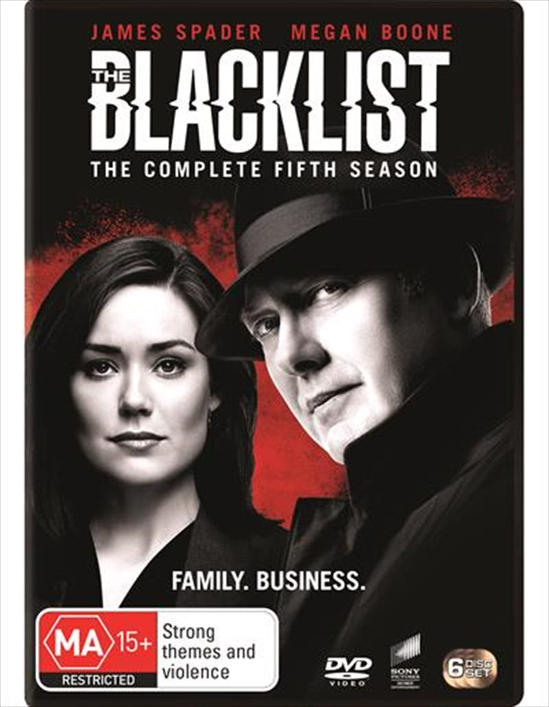 Blacklist - Season 5 DVD - Raymond Reddington's Return to Crime