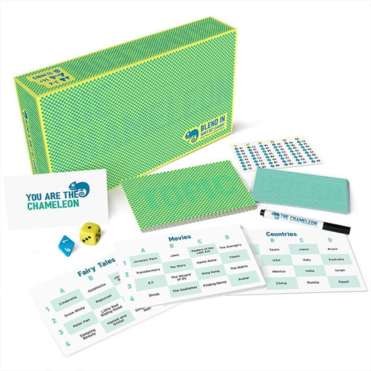 The Chameleon Board Game - Bluffing Deduction Game for 3-6 Players