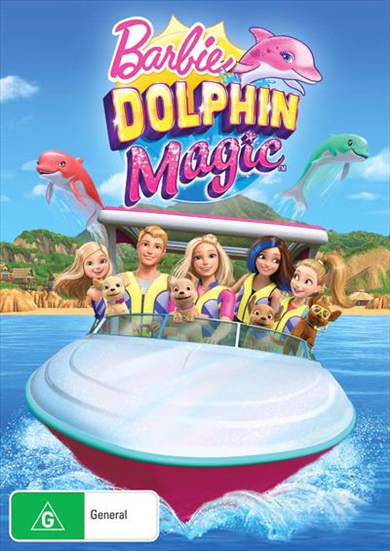 Barbie Dolphin Magic DVD - Underwater Adventure with Rainbow Dolphins, 1 Unit
