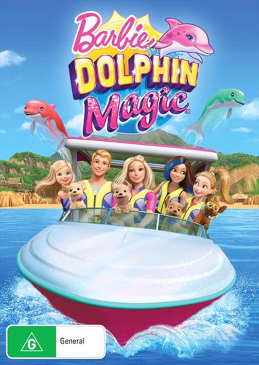Barbie Dolphin Magic DVD - Underwater Adventure with Rainbow Dolphins, 1 Unit