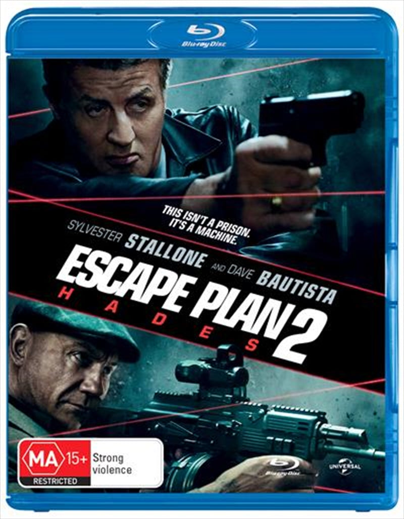 Escape Plan 2 - Hades Blu-ray - Action Thriller, Ray Breslin's Return