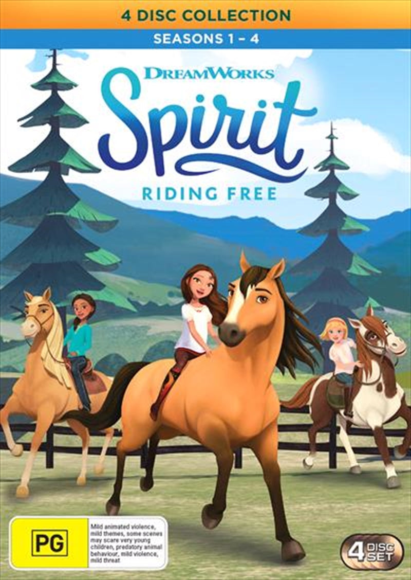 Spirit - Riding Free Boxset DVD Seasons 1-4 - Wild West Adventures