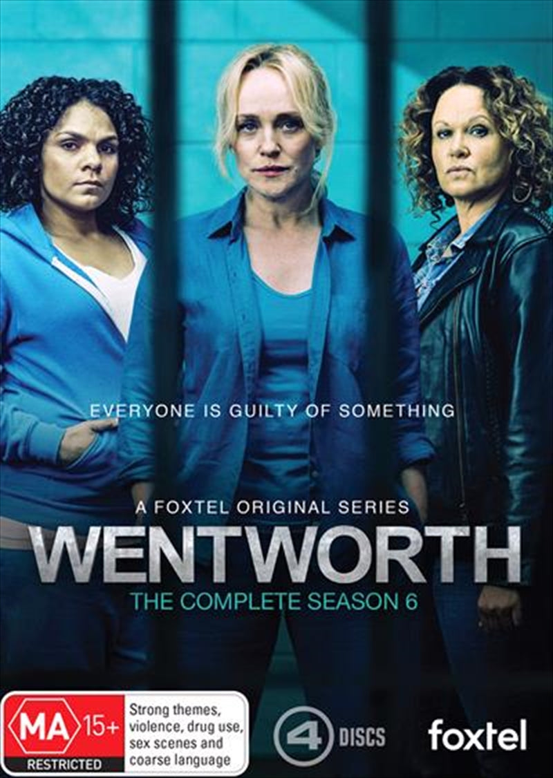 Wentworth - Season 6 DVD, featuring Franky Doyle's escape and intense drama