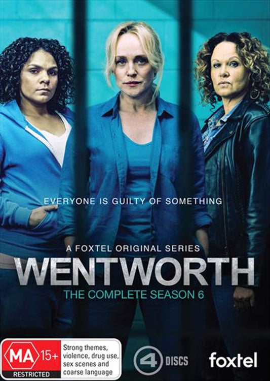 Wentworth - Season 6 DVD, featuring Franky Doyle's escape and intense drama
