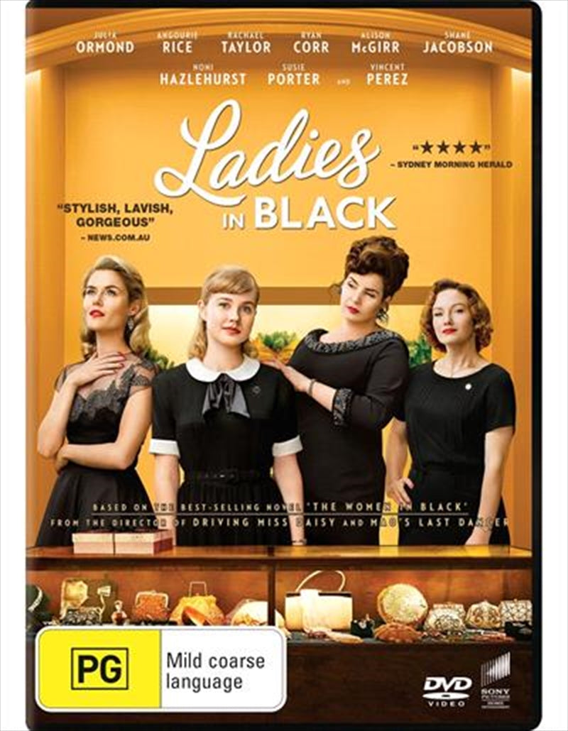 Ladies In Black DVD - Adapted from Bestselling Novel, 1959 Sydney Setting