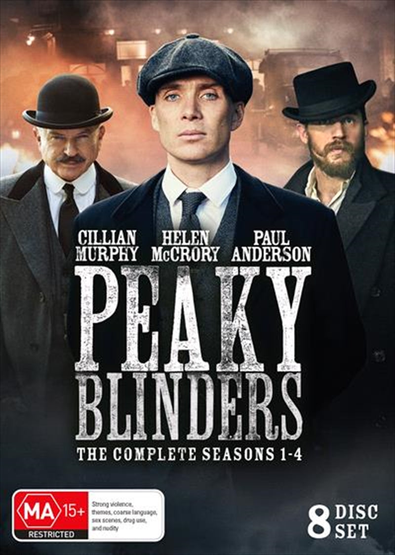 Peaky Blinders Boxset DVD Seasons 1-4 - Gangster Family Epic