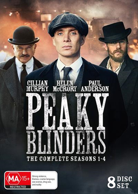 Peaky Blinders Boxset DVD Seasons 1-4 - Gangster Family Epic