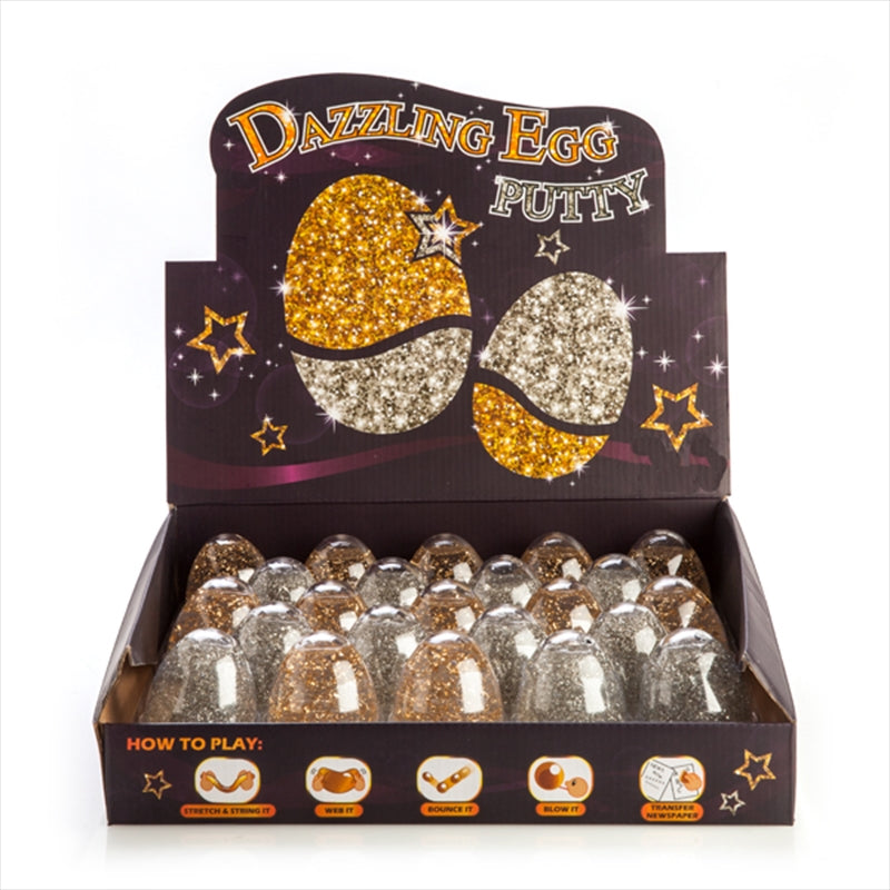 Dazzling Egg Putty - (SENT AT RANDOM) - SuperSaverAU - view 1