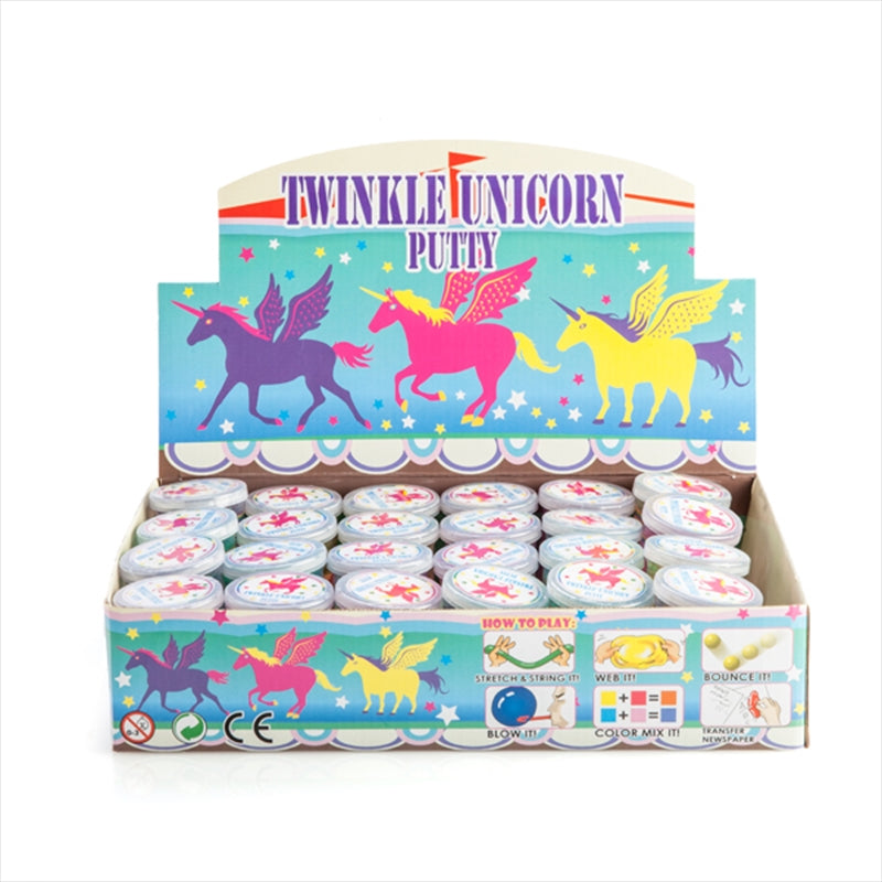 Twinkle Unicorn Putty (SENT AT RANDOM) - SuperSaverAU - view 1