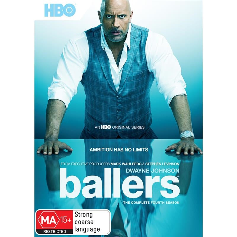 Ballers - Season 4 DVD, Comedy Series Featuring Dwayne Johnson, 1 Disc