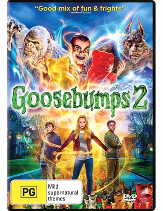 Goosebumps 2 - Haunted Halloween DVD - Comedy Adventure Based on R.L. Stine's Books