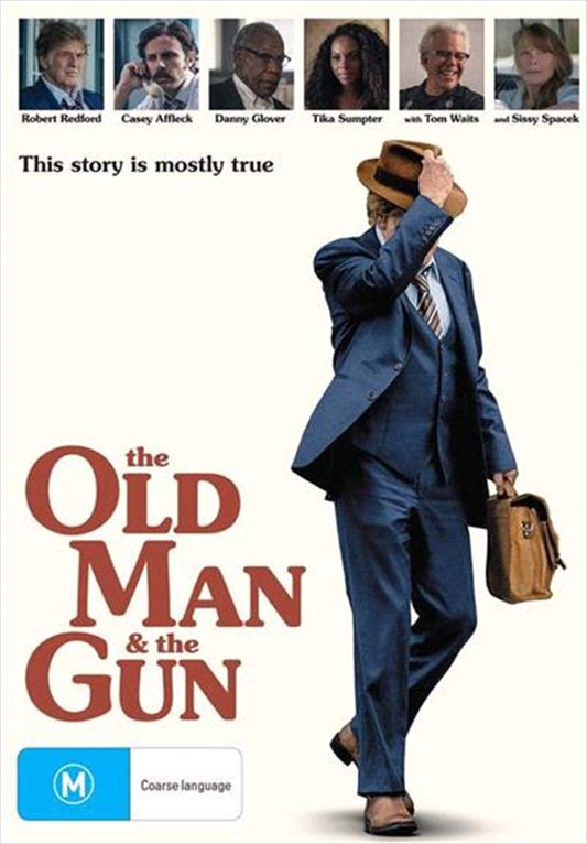 Old Man And The Gun DVD - True Story of Forrest Tucker's Heists, 1 Disc