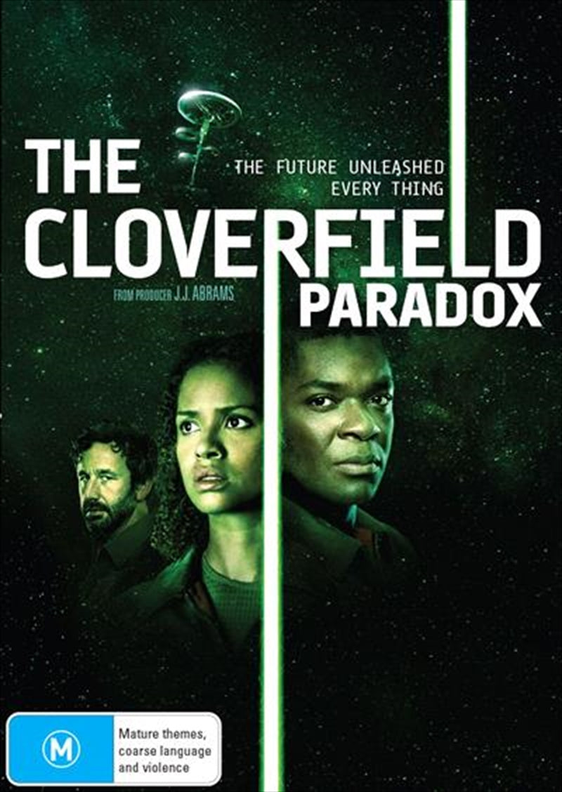 Cloverfield Paradox DVD - Space Station Survival Thriller, Near Future