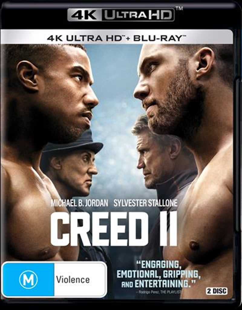 Creed II UHD - Adonis Creed's Legacy, Family, and Fight for Honor