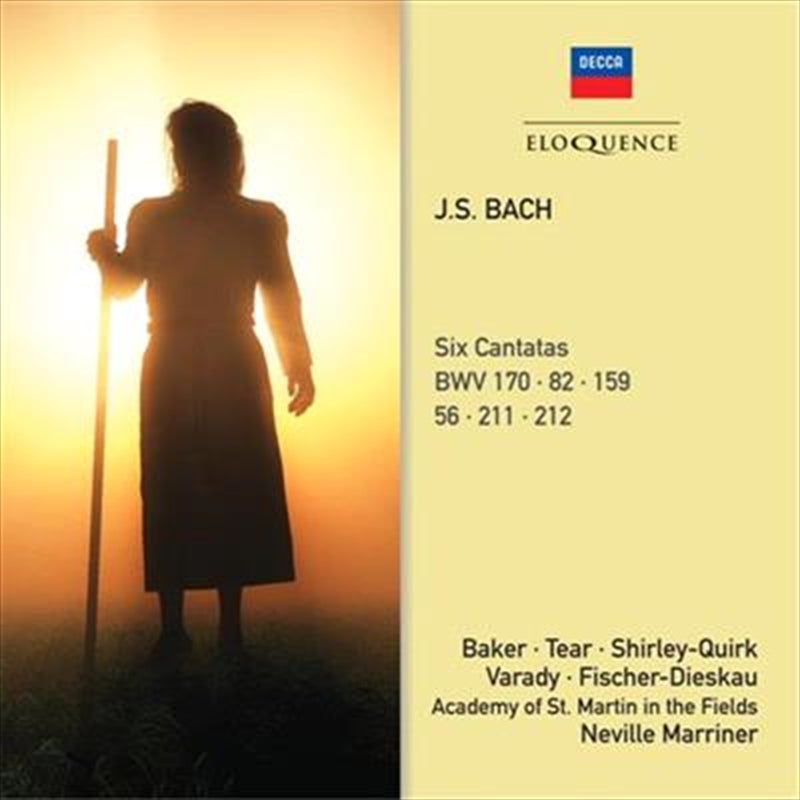 J.S. Bach: Six Cantatas - Marriner, Sir Neville; Academ Cd Album