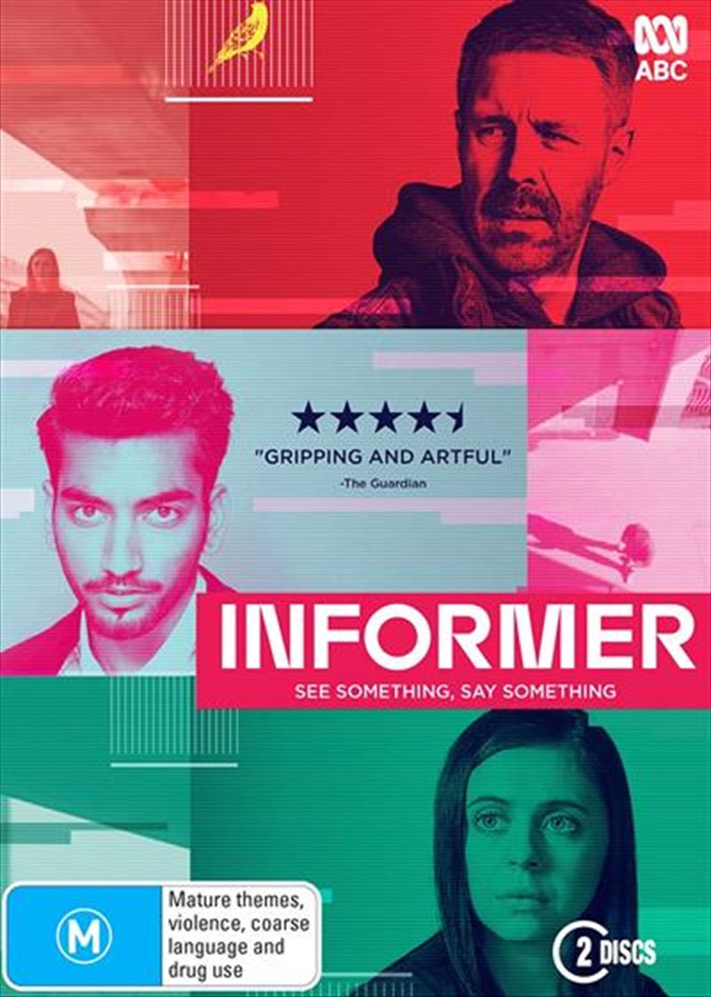 Informer DVD - Character-Driven Thriller, Counter-Terrorism, 1 Disc