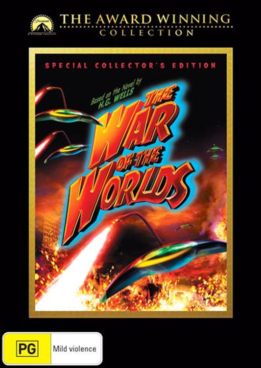 War Of The Worlds DVD - 1952 Sci-Fi Classic, Oscar Winner for Special Effects