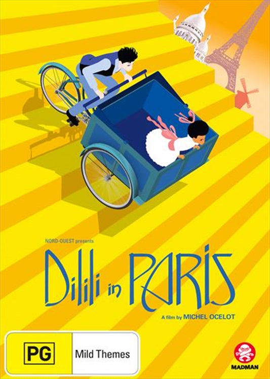 Dilili In Paris DVD - Animated Adventure by Michel Ocelot, 1 Unit