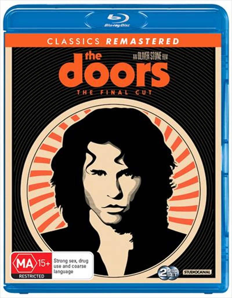 The Doors Blu-ray - Jim Morrison Biopic by Oliver Stone, 1 Disc