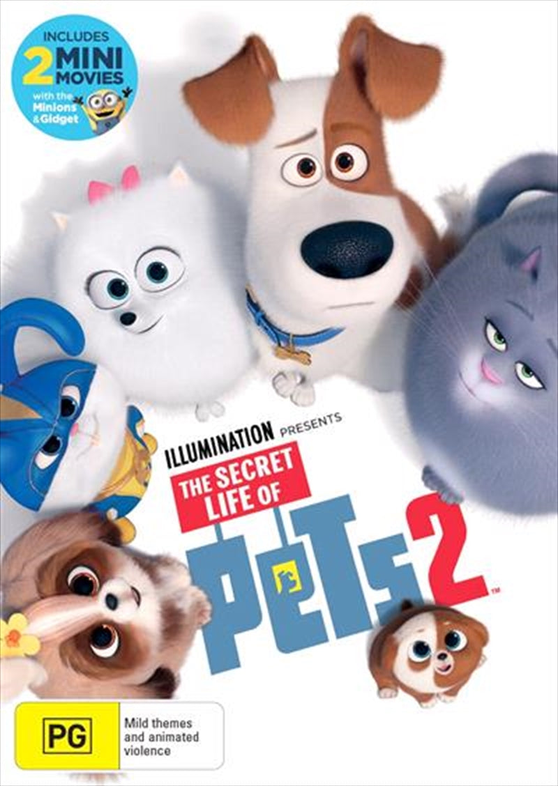 Secret Life Of Pets 2 DVD - Max & Friends' Secret Lives After School