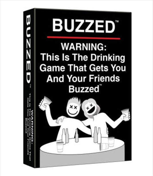 Buzzed Card Game - Fun Party Game for Adults, 2-8 Players
