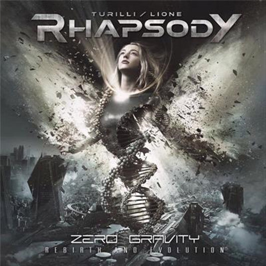 Rhapsody Zero Gravity: Rebirth And Evol CD Album - Turilli And Lione