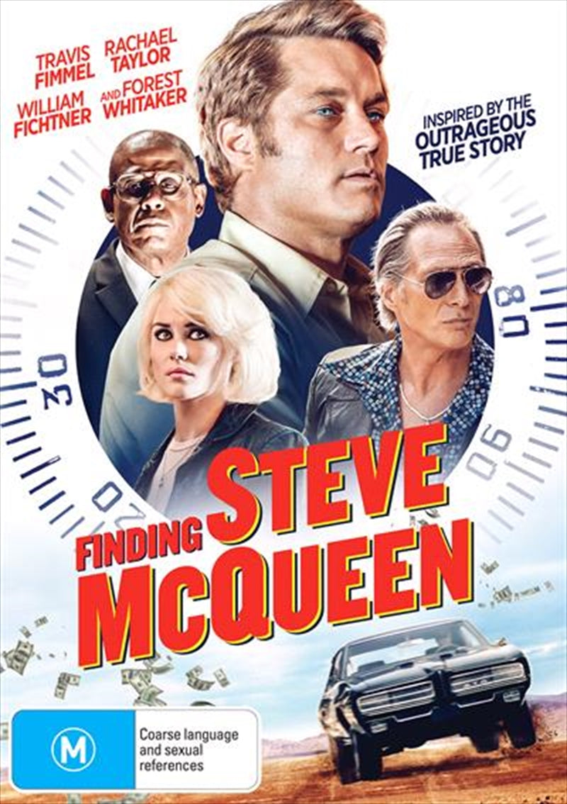 Finding Steve McQueen DVD - True Story Adventure with Travis Fimmel, Rachael Taylor