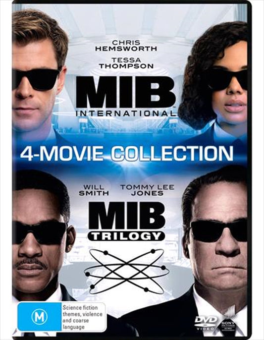 Men In Black Franchise Pack DVD - Includes Men In Black, Men In Black II, Men In Black 3, Men In Black - International