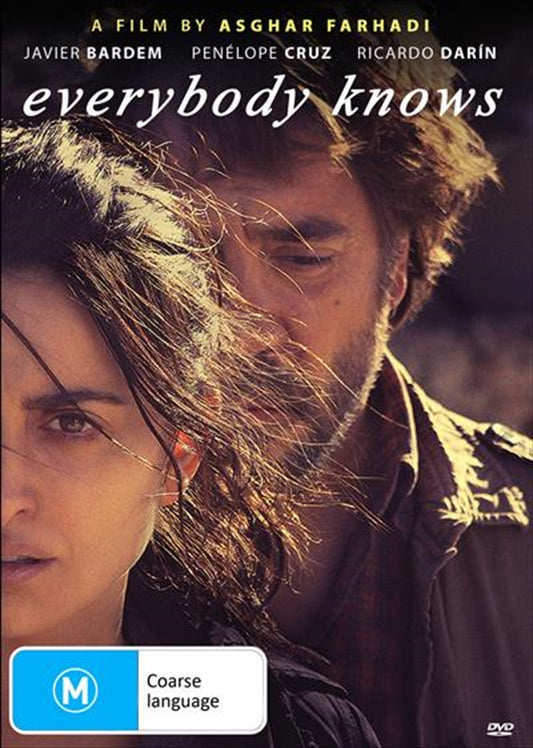Everybody Knows DVD - Gripping Thriller by Asghar Farhadi, 1 Disc
