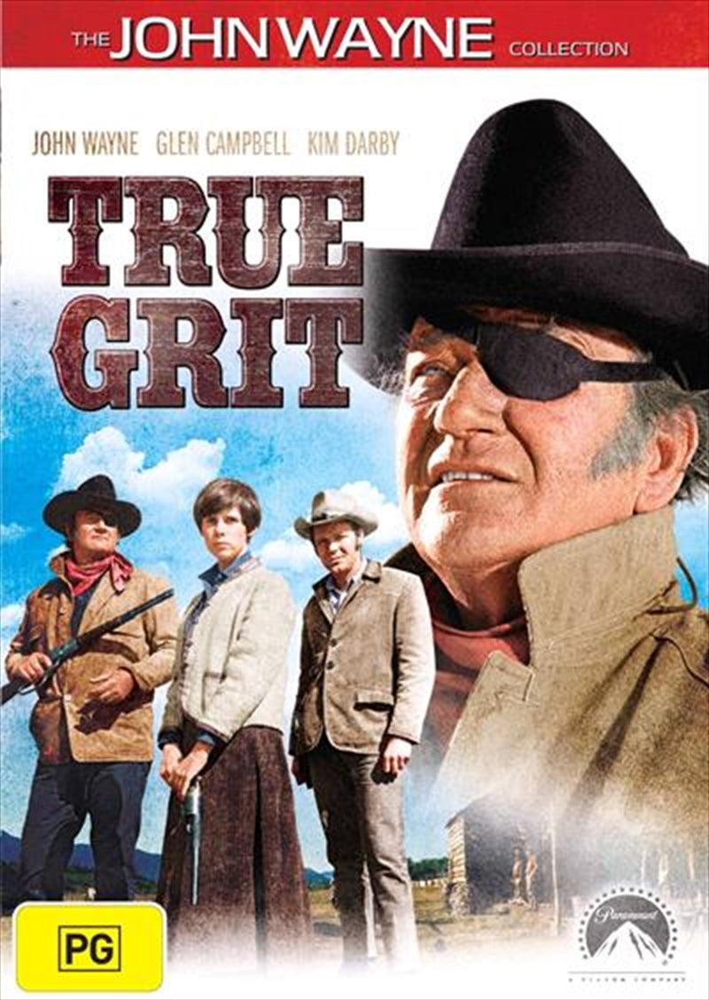 True Grit DVD - John Wayne Western Classic, 1970 Academy Award Winner