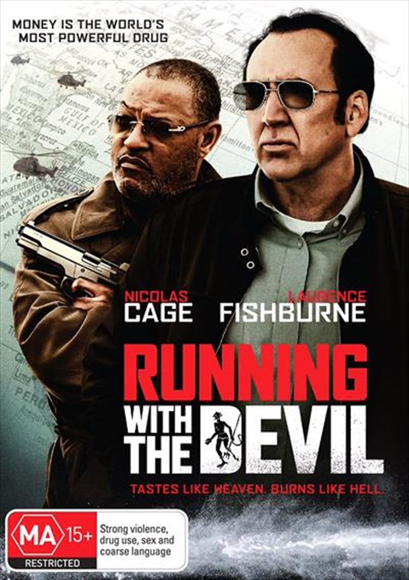 Running With The Devil DVD - Cocaine Trafficking Thriller, 1 Unit