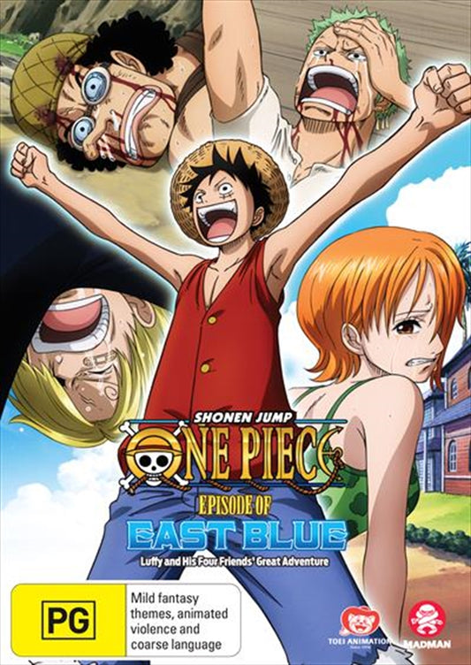 One Piece - Episode Of East Blue DVD - Luffy's Adventure with Crew
