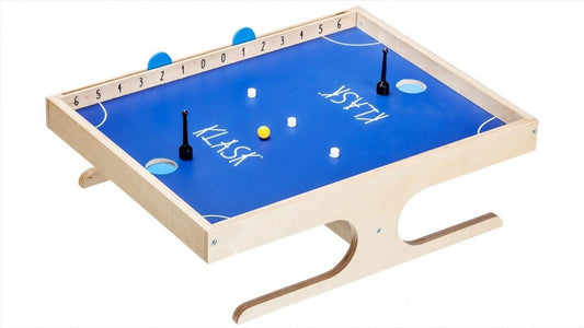Klask Board Game - Table-Top Air Hockey with 2 Balls, 2 Strikers, and Magnets