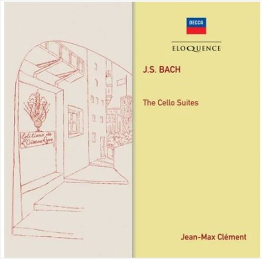 Bach Cello Suites CD Album by Max Clement - Classical Music