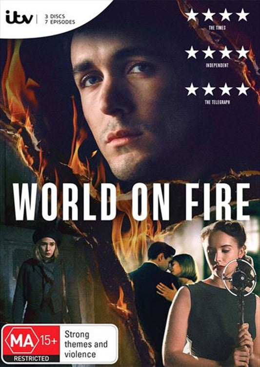 World On Fire DVD - Multi-Stranded Drama of WWII, Emotional Human Stories